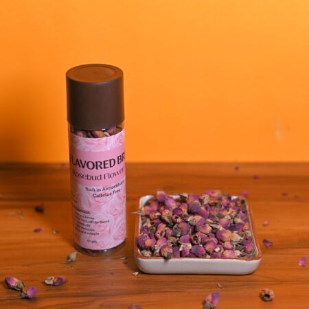 Flower tea rosebud flower